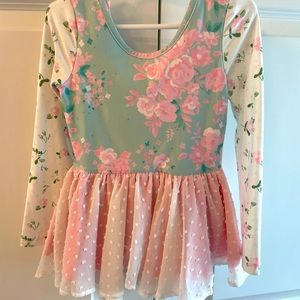 Girls’ size 5T Cheeky Plum Ballet Leotard